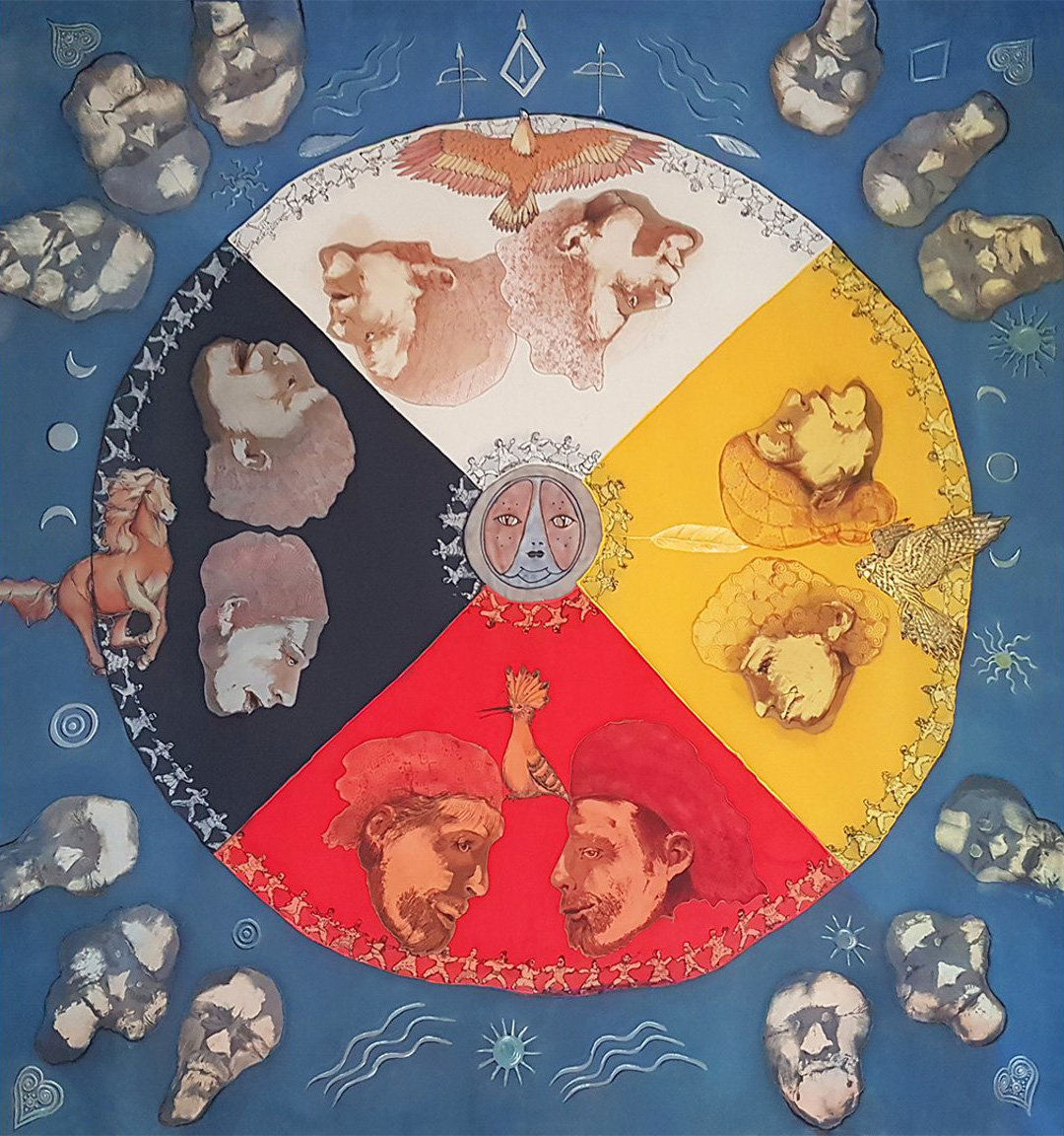 Pacha Mama, 138 × 150 cm