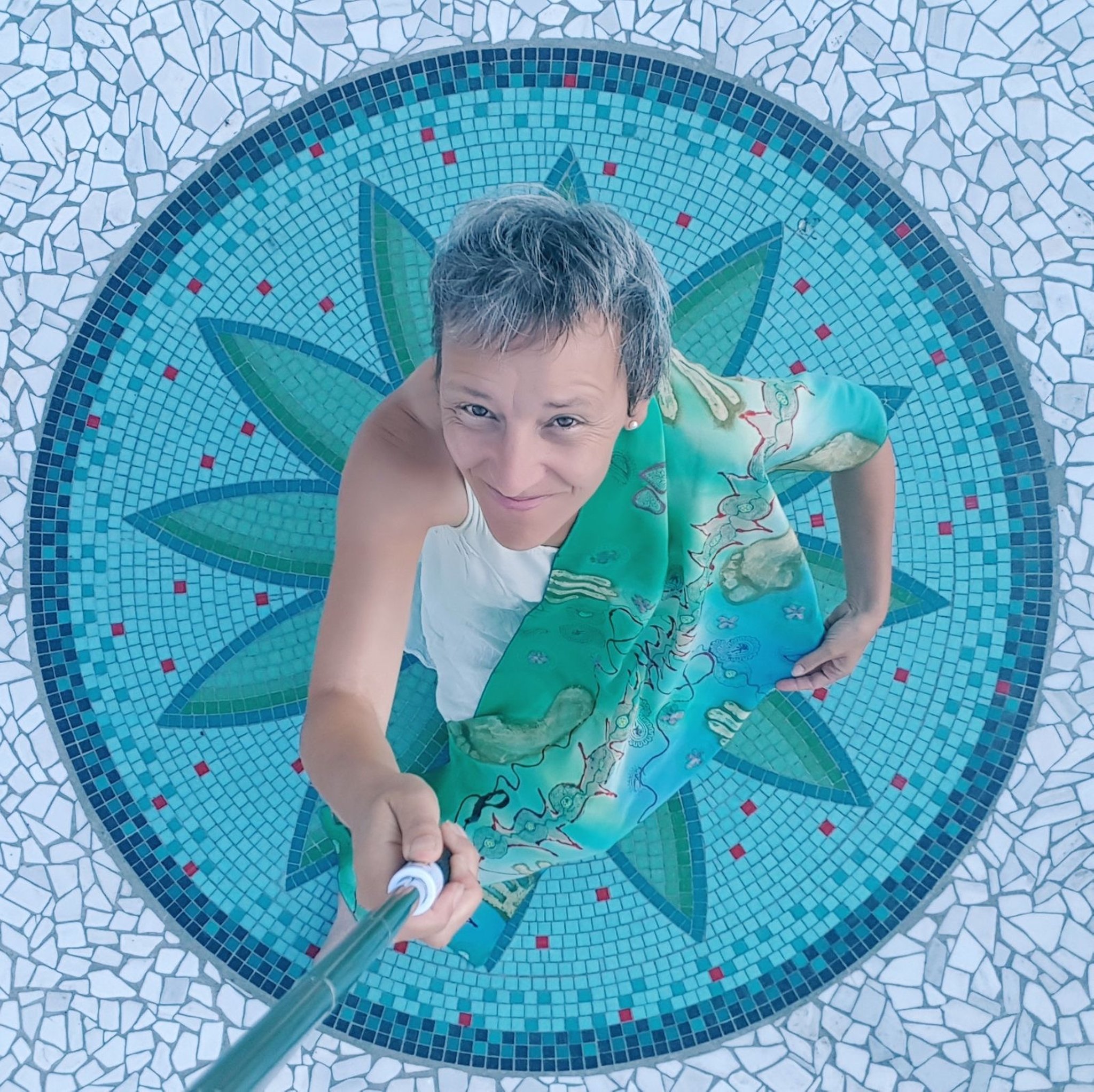 In my power, Scarf wrap, 35 × 135 cm